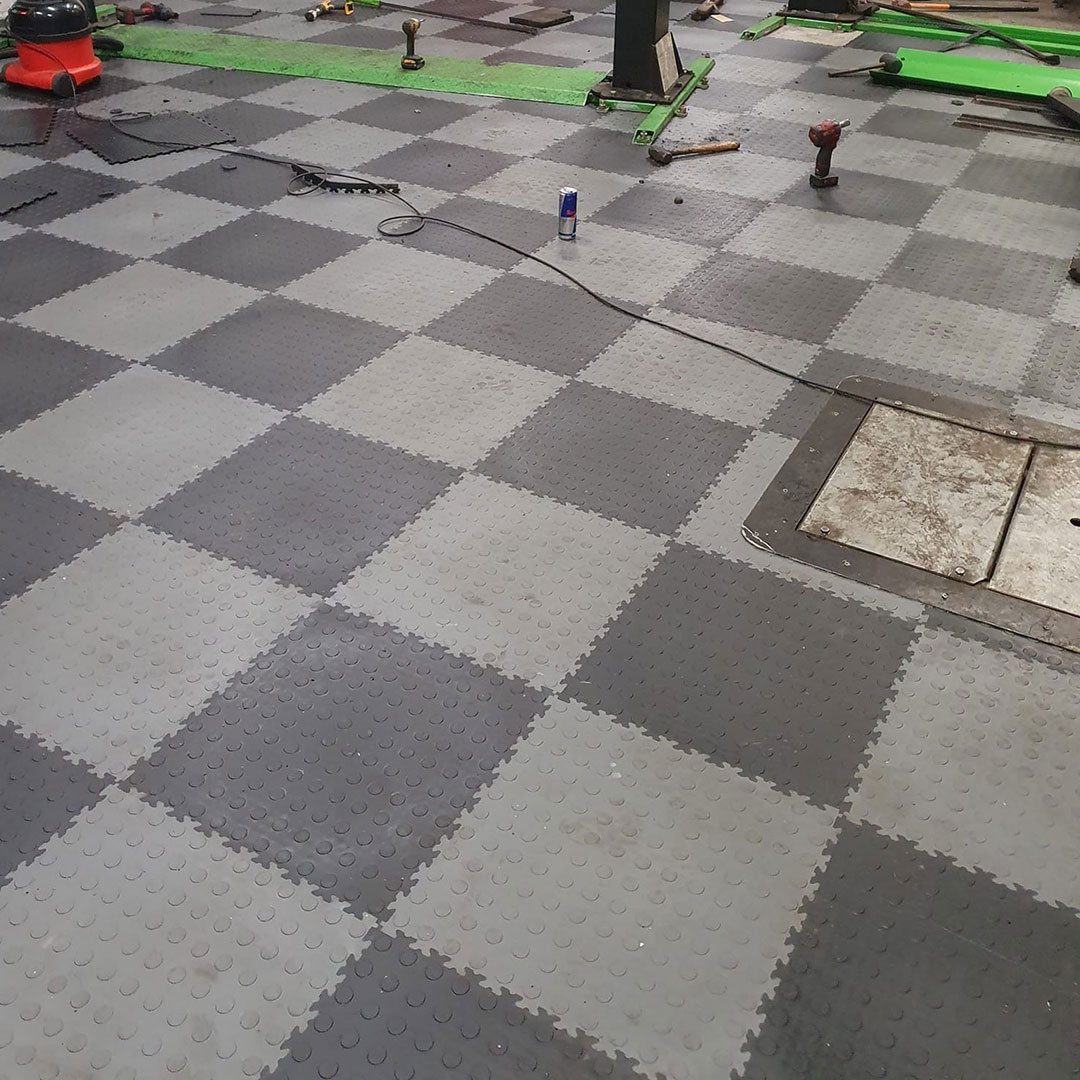 Garage Workshop Floor Tiles