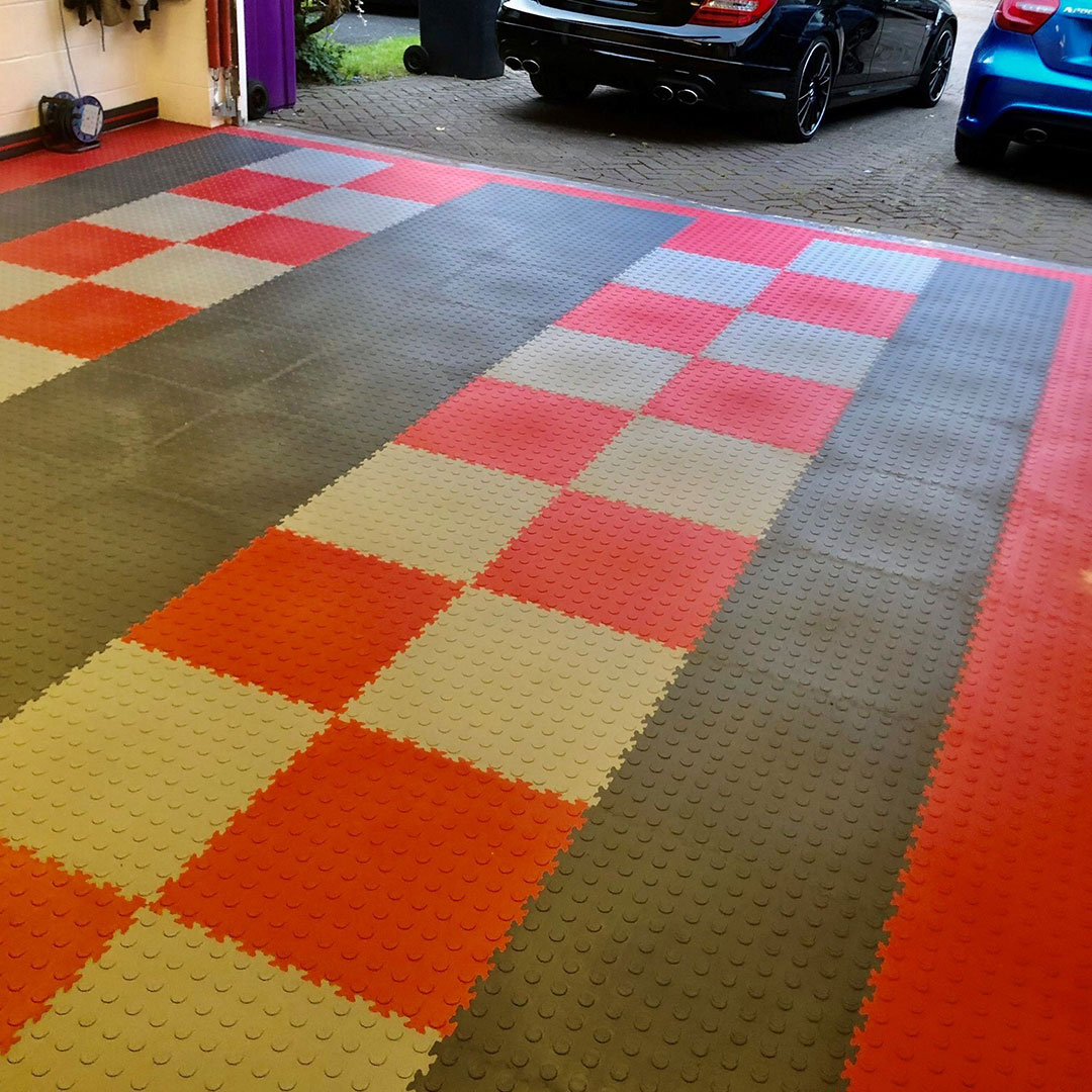 Double Garage Interlocking Tiles