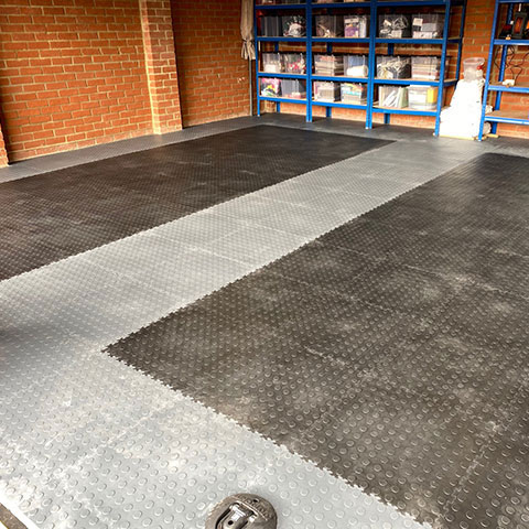 Double Garage Floor tiles
