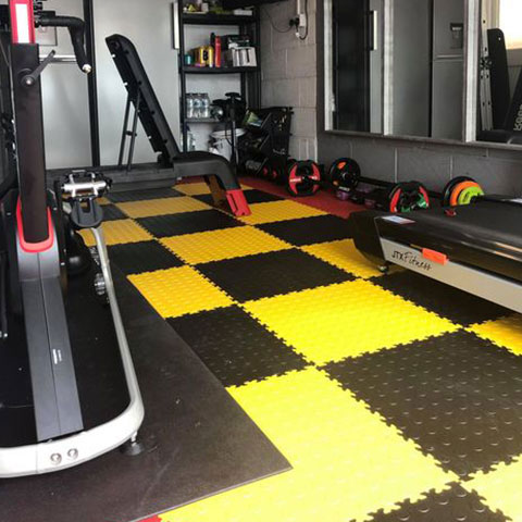 Garage Gym Floor | Mototile