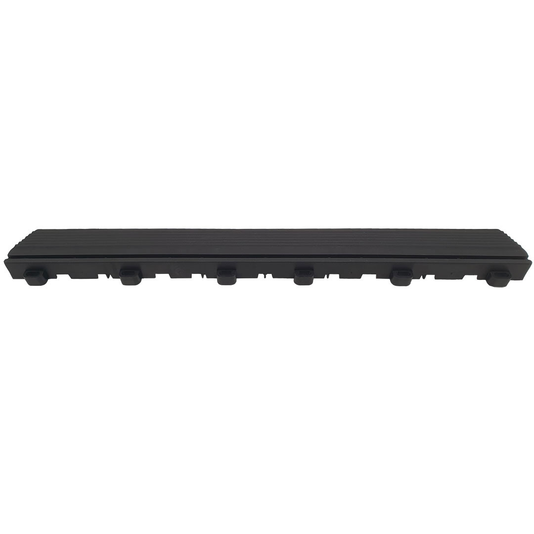 Macro Ribs Ramp Black MotoVent Female Ramp | Drainage Ramps | Mototile
