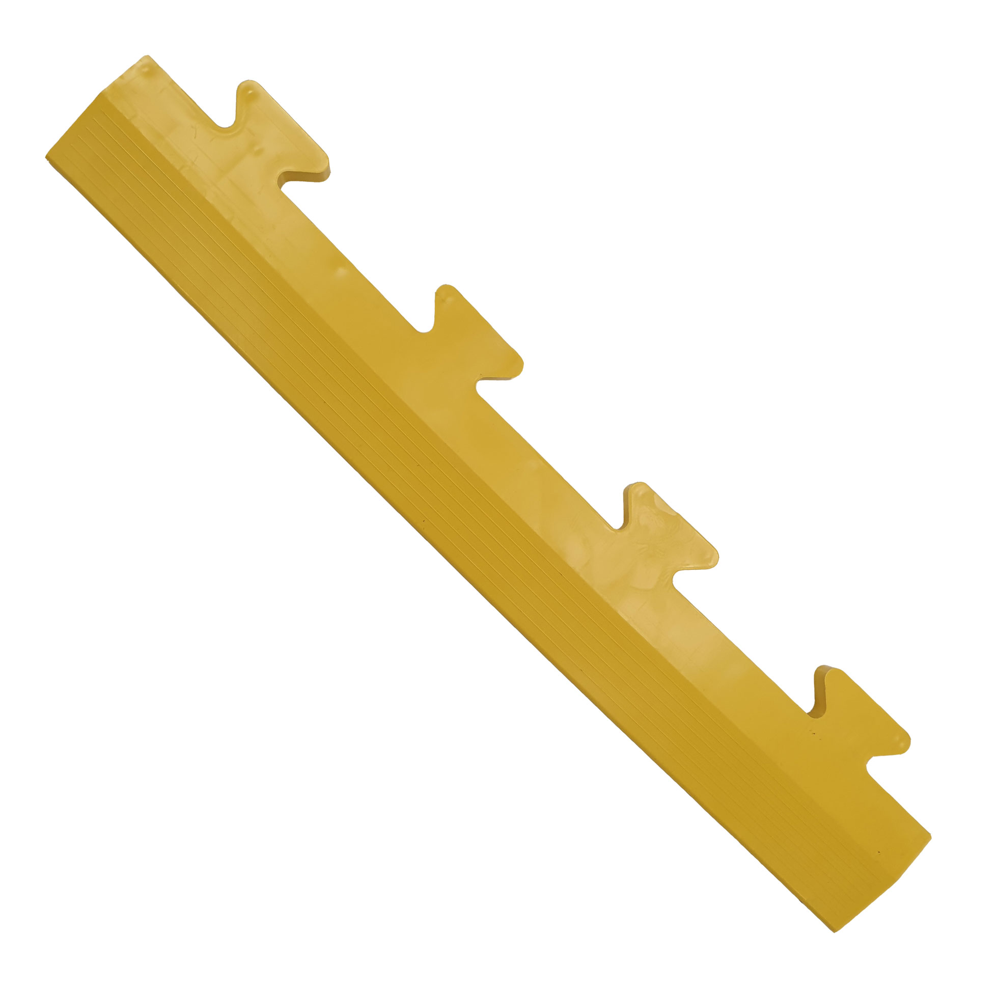 Yellow Edge Ramp Anti Fatigue Ramps | MotoMat Yellow Male Edging | Mototile